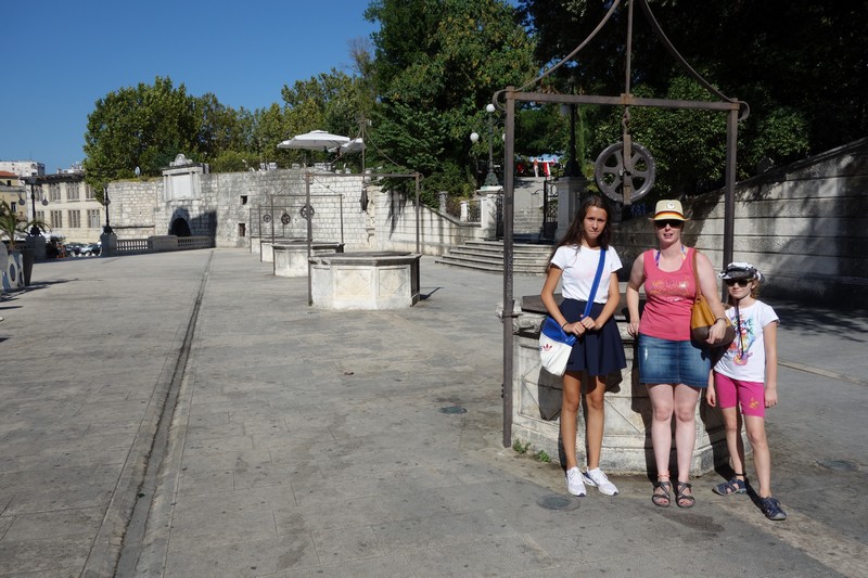 Zadar Brunnenplatz