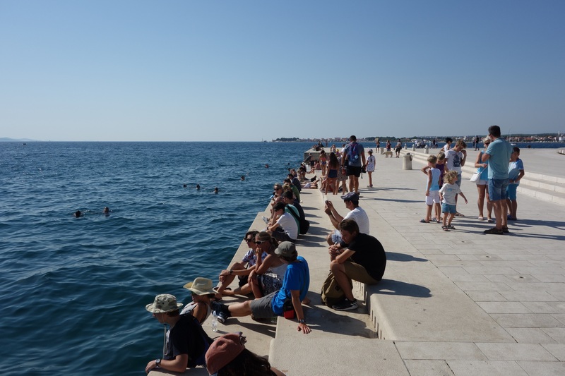 Wasserorgel in Zadar